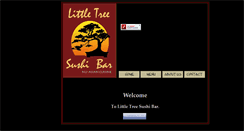 Desktop Screenshot of littletreesushibarinc.com